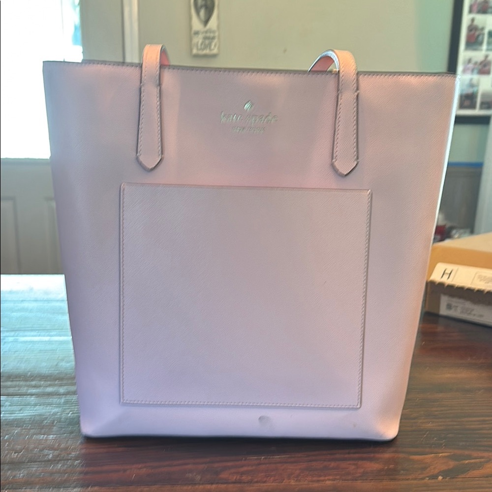 Kate Spade Pink Large Tote Bag